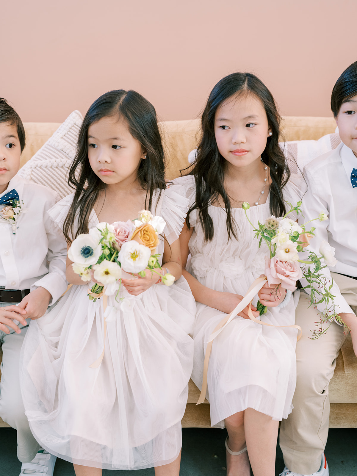 Flower girls at the Lane in San Diego